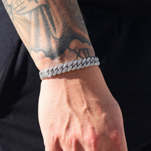 Iced Cuban Chain + Bracelet - 10mm