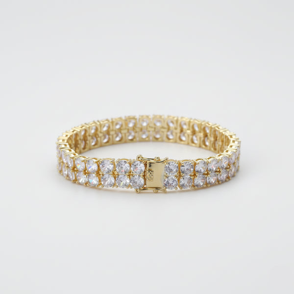 10mm Double Tennis Bracelet