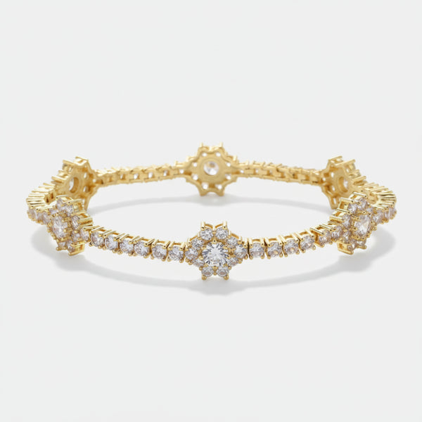 3mm Charm Tennis Bracelet
