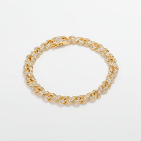 12mm Infinity Link Bracelet