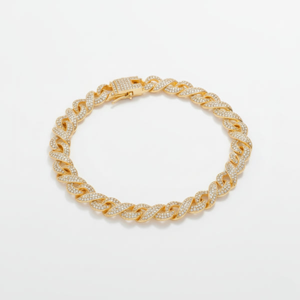 12mm Infinity Link Bracelet