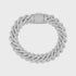 Iced Prong Cuban Chain + Bracelet - 12mm