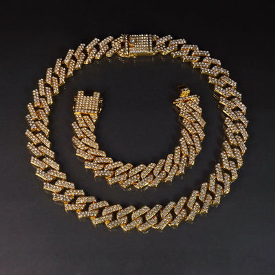 20mm Cuban Link Chain & Bracelet - Young Legendz Shop