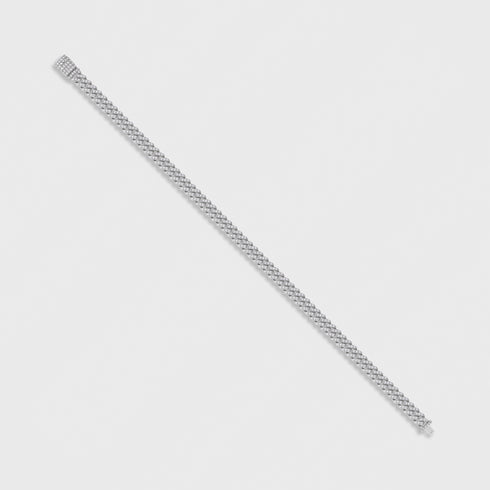 Iced Micro Prong Cuban Bracelet - 6mm