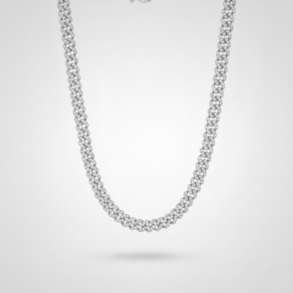 6mm Iced Cuban Link Chain