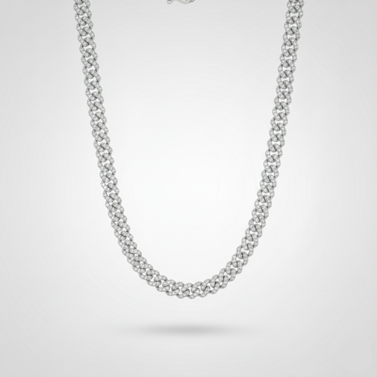6mm Iced Cuban Link Chain