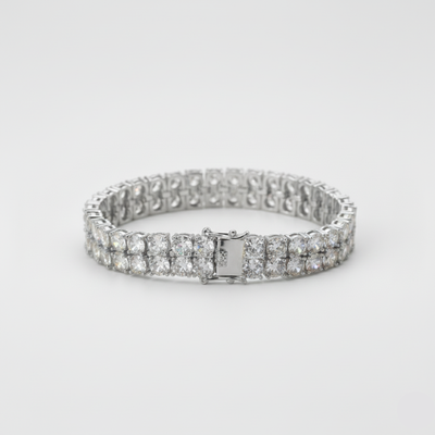 10mm Double Tennis Bracelet