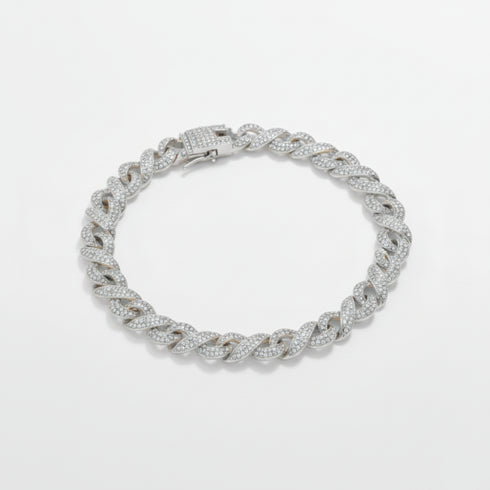 12mm Infinity Link Bracelet