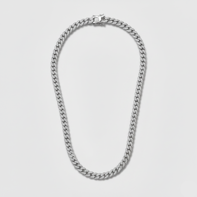 6mm Iced Cuban Link Chain