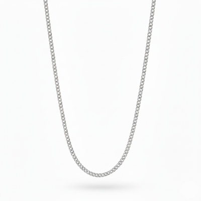 3mm Micro Cuban Link Chain