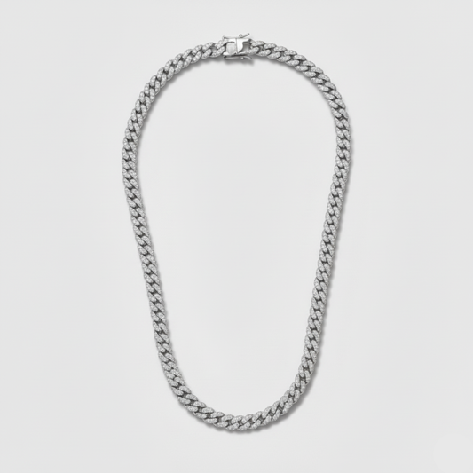 6mm Iced Cuban Link Chain