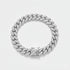 12mm Iced Cuban Link Bracelet