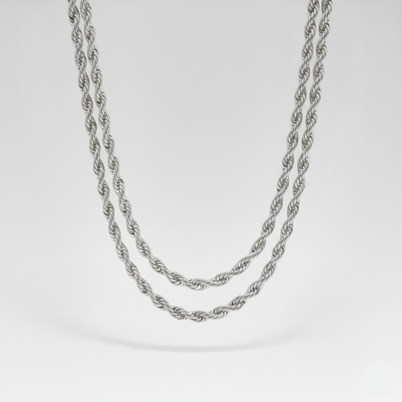 4mm Rope Chain Stack