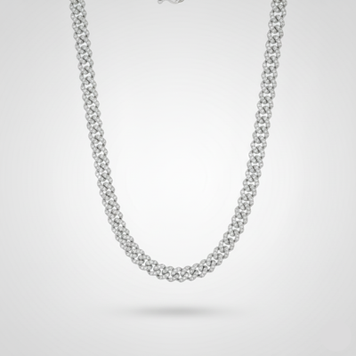6mm Iced Cuban Link Chain