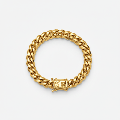 9mm Miami Cuban Link Bracelet