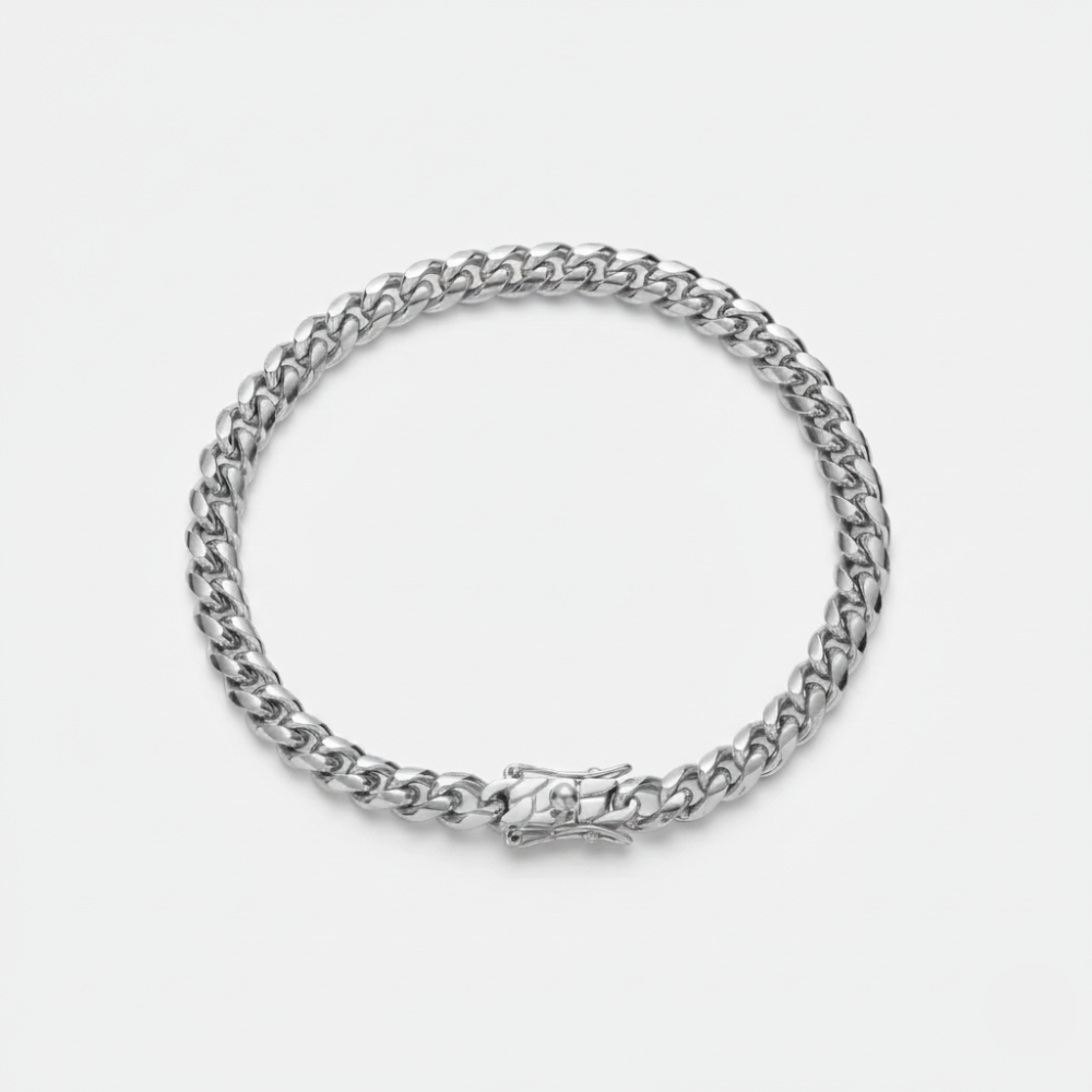 6mm Miami Cuban Link Bracelet