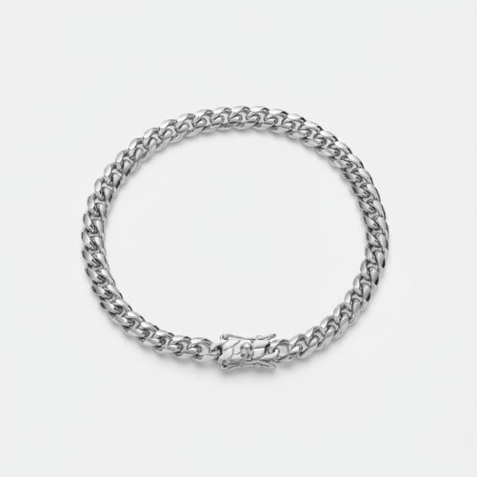 6mm Miami Cuban Link Bracelet
