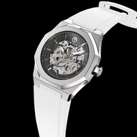 Silver • White Strap