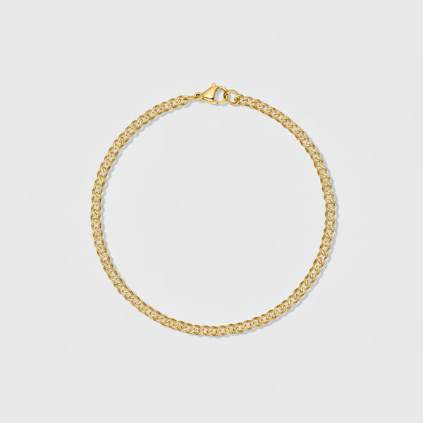 3mm Micro Cuban Link Bracelet