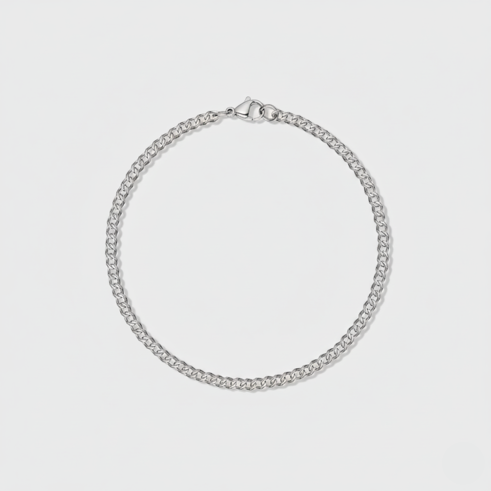 3mm Micro Cuban Link Bracelet
