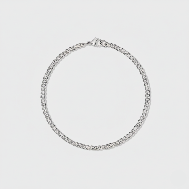 3mm Micro Cuban Link Bracelet