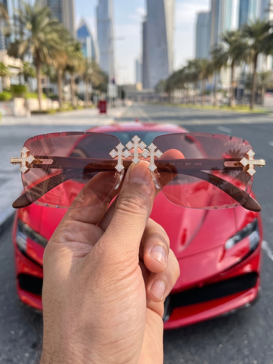 Holy Trinity Gem Cut Glasses