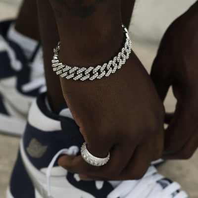 12mm Cuban Link Bracelet - Young Legendz Shop