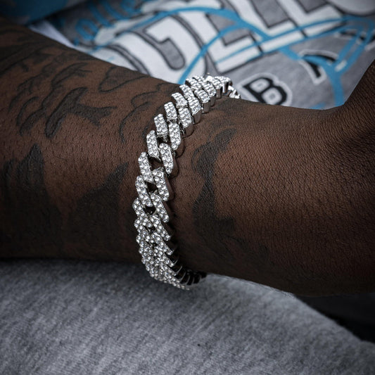 12mm Cuban Link Bracelet - Young Legendz Shop