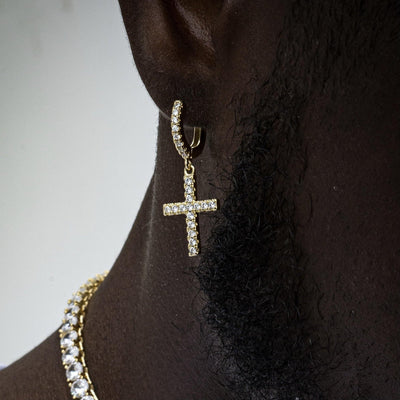 Cross Earrings - Young Legendz Shop
