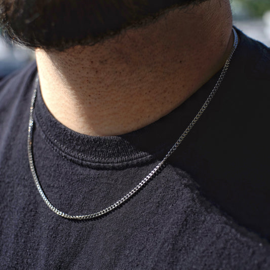 3mm Micro Cuban Link Chain