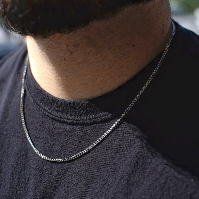 3mm Micro Cuban Link Chain