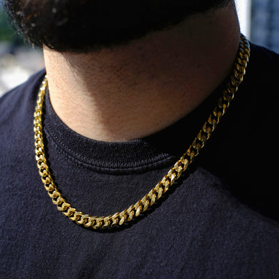 9mm Miami Cuban Link Chain