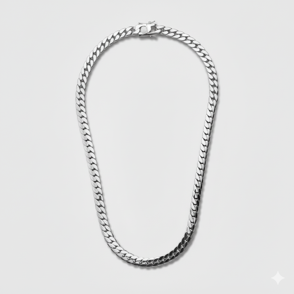 8mm Miami Cuban Link Chain