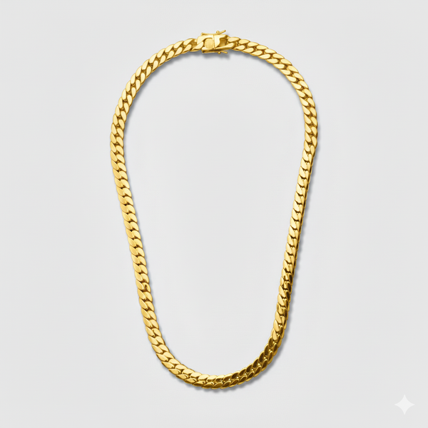 8mm Miami Cuban Link Chain