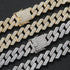 20mm Prong Set Cuban Link Chain