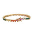 Round Cut Rainbow Tennis Bracelet