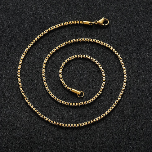 2mm Box Link Chain