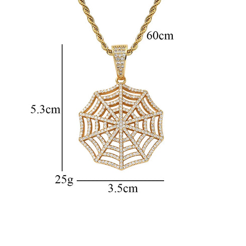 Spider Web Pendant