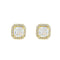 9mm Cluster Stud Earrings