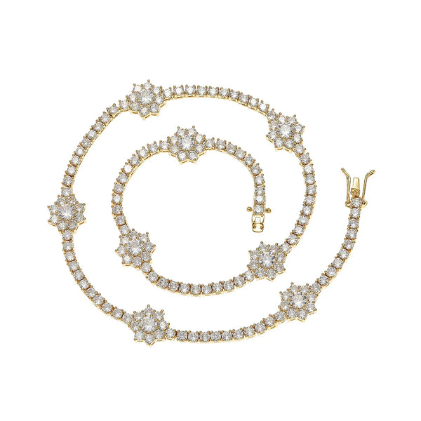 3mm Clover Tennis Chain