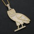 Owl Baguette Pendant