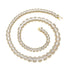 Baguette Link Tennis Chain