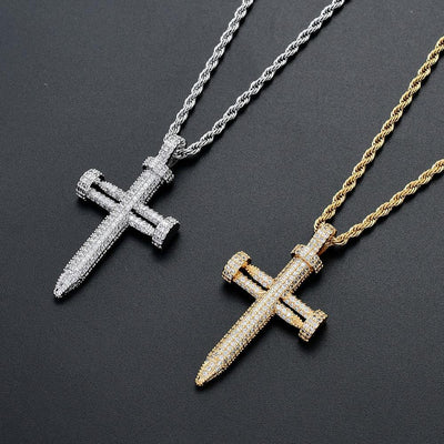 Nails Cross Pendant - Young Legendz Shop