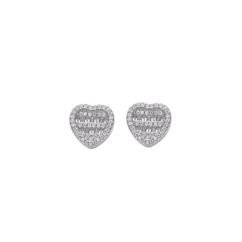 Heart of Baguettes Earrings