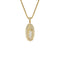 Iced Virgin Mary Pendant