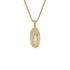 Iced Virgin Mary Pendant