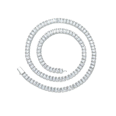 5mm Baguette Tennis Chain
