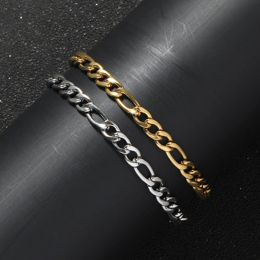 5mm Figaro Bracelet