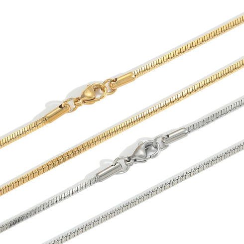 2mm Round Snake Chain