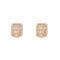 Baguette Box Cluster Earrings